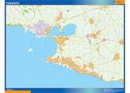 Taranto ist das verwaltungszentrum der gleichnamigen italienischen provinz in apulien. Karte Von Taranto Stadt In Italien Karten Fur Osterreich Und Deutschland
