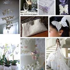 For your wedding, party, winter wedding blue mountains. Wedding Decoration Butterfly Theme Wedding