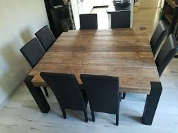 table carree bois recycle salle a manger table carree table carree bois table de salle a manger bois
