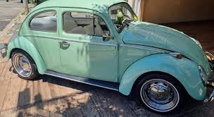 Image result for Pastel Green 1953 Beetle