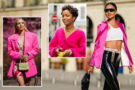 The hexadecimal rgb code of hot pink color is #ff69b4. Hot Pink Is The Latest Fashion Trend That Celebrities And Street Style Stars Are Loving For Fall And Winter Instyle