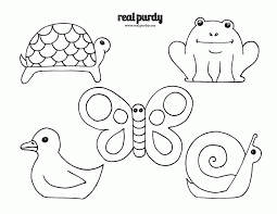 Coloring book page activity worksheet for kids. Popsicle Stick Puppets Real Purdy Coloring Home