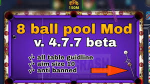 Download 8 ball pool mod apk and install on android. 8 Ball Pool Mod Apk V 4 7 7 Anti Banned Beta Youtube