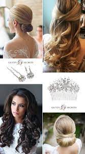Classic wedding natural hairstyles like this can be worn at any venue. Bridal Hairstyles Classic Or Modern Glitzy Secrets