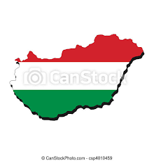 Standaard of premium kwaliteit vlag? Hongarije Vlag Kaart Kaart Vlag Hongarije Illustratie Hun Canstock