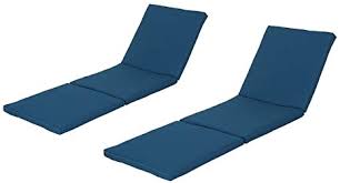 Maybe you would like to learn more about one of these? Amazon Com Christopher Knight Home Jamaica Outdoor Water Resistant Chaise Lounge Cushion Blue Set Of 2 Patio Lawn Garden