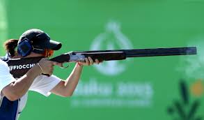 A trap shooter, alessandra perilli began shooting when she was 15. San Marino S Perilli Leading Women S Trap Qualification Standings At Issf World Cup In Tucson
