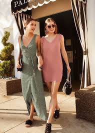 Left Other Stories Maxi Wrap Dress And Knotted Suede Slip Ons Right Other Stories Shoulder Tie Mini Dress And P Fashion Fashion Story Clothes For Women