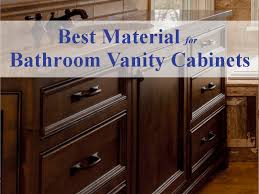 This beautiful 80 double bathroom vanity set with mirror stands out in any bathroom with strong, clean lines, raised panels and elegant counters with square sinks. What Is The Best Material For Bathroom Vanity Cabinets Finest Bathroom
