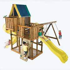 4x4 Swing Set Plans Playhouse With Slide Lowes Sets Outdoor Playsets Walmart Design Beautiful N That You Must S Climbing Frame Wooden Swing Set Playset Outdoor