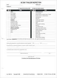 Heavy goods vehicle (hgv) inspection manual. 90 Day Truck Inspection Sheets No 1206 Trk