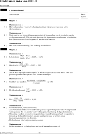 Eindexamen M O Vwo 2001 Ii Pdf Free Download