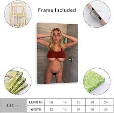 Zoe Moore Model Sexy Art Poster Room Poster 2(2) Wall Poster Art Canvas  Printing Gift Office Bedroom Aesthetic Poster 20x30inch(50x75cm)  Frame-style : Amazon.ca: Home