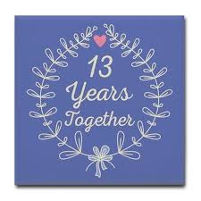 13th wedding anniversary gift ideas include lace, textile furs and citrine. 13th Wedding Anniversary Tile Coaster On Cafepress Com 13th Wedding Anniversary Gift 13th Wedding Anniversary Wedding Anniversary Quotes