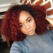 Red color tones always alert users in a good way. Foxyj26 Hair Color For Dark Skin Red Curly Hair Light Auburn Hair