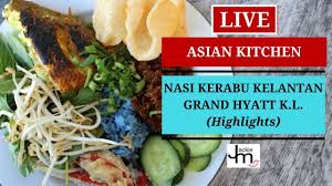 Hidangkan nasi kerabu bersama sambal ikan dan kelapa,sambal tumis,ulam2an,lauk mengikut citarasa masing2 contoh daging bakar,ikan goreng celup. Highlights How To Make Nasi Kerabu Kelantan Youtube