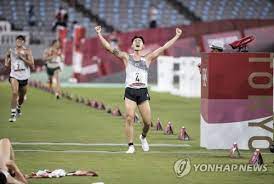 그로부터 57년이 지난 2021년 일본 도쿄, 한국 근대5종이 올림픽 사상. Cggp Wjvkgu0om