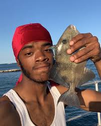 Trigger Fish over by the Rockaway Ferry Landing