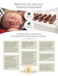 Placenta Encapsulation