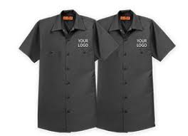Custom Work Shirts And Embroidered Work Shirts Embroidered work shirts are a permanent solution to customized staff uniforms.