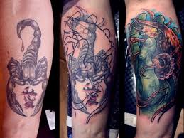 Cover Up Tattoo Ideas Scorpion Cover Up Tattoo Before After Tattooeve Com Tattoo Ideas Inspiration Tatouage