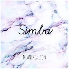 Simba Names Simba Babynames Names With Meaning Baby Names And Meanings Unusual Baby Names