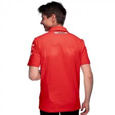 Scuderia ferrari race softshell men's jacket 194580225417. Scuderia Ferrari Men Team Polo Shirt Red