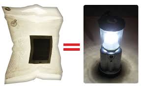 Floating Luminaid Solar Light Helps Disaster Victims