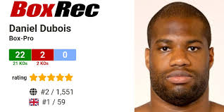 BoxRec: Daniel Dubois