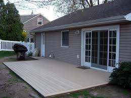However, such design requires installing additional plasterboard wall in which you will get the installation space for the cassette sliding door. Trex Deck Over Cement Composite Decking From Home Depot Laid Over Existing Concrete Patio Concrete Patio Backyard Patio Decks Backyard