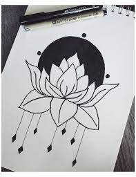Pen Flower Drawing Simple Penflowerdrawingsimple Lotus Flower Drawing Pen Ink Art Ink Pen Art Art Drawings Sketches Simple Mini Drawings