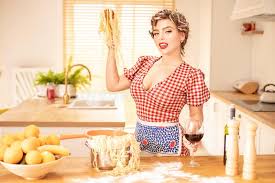 Italian housewife give innocent blowjob. Italian Housewife In The Kitchen Stock Photo Image Of Caucasian Concept 168799256