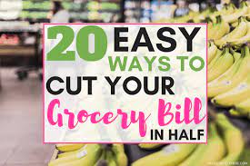 How To Cut Your Grocery Bill In Half - Deliberately Here