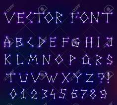 In a few cases, e.g. Vector Constellation Font In Space Set Of Letters Stock Illustration Royalty Free Cliparts Vectors And Stock Illustration Image 54294053