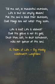 One Of My Favorite Poems On Life And Soul By The Brilliant Henry Wadsworth Longfellow Tell Me Not In Mournful Numbe Poems About Life Poems Longfellow Poems