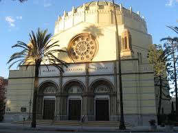 Wilshire Boulevard Temple In Los Angeles California Photo Wiki Commons National Register Of Historic Places Synagogue Synagogue Architecture