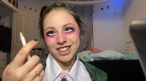 Cosplay makeup tutorial for Chiaki Nanami 👁👄👁 - YouTube