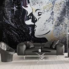 Unlike wallpaper which has a repeating pattern, murals consist of one large design, similar to a photograph or painting. Custom Wall Murals 3d Wallpaper For Bedroom Walls Nordic Creative Hand Painted Abstract Beauty Art Wall Painting Living Room 3d Wallpapers Aliexpress