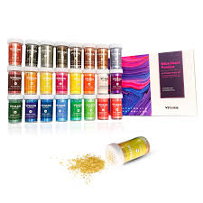 You can purchase both natural and synthetic mica and both can be added to different craft mediums such as paint and texture paste. Vitarie Premium Mica Powder Pigment 24 Colors 10g 35oz Each Shake Jar Ultimate Huge Pigment Powder Gift Set Metallic Effect For Epoxy Resin Color Pigment Soap Making Kit Bath Bombs Colorant Buy Online
