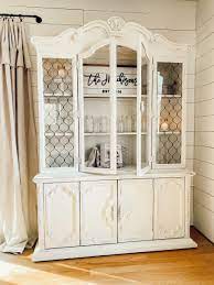 I found a hutch for sale on an online buy & sell page. Farmhouse Style Hutch Makeover The Happy Farmhouse