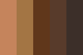Darker Skin Color Color Palette Skin Color Palette Dark Color Palette Skin Palette