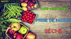 La sèche est utile dans la mesure où vous souhaitez réduire plus efficacement votre masse graisseuse. Musculation Tous Mes Repas En Prise De Masse Youtube