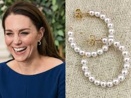 Pearl and Gold Large Earrings