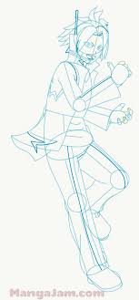 One of my favorite powers is the control of electricity, i just love characters that can use this incredible force! How To Draw Denki Kaminari From My Hero Academia Mangajam Com