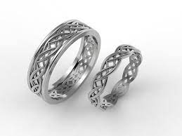Celtic Wedding Ring Set His And Hers Celtic Rings Celtic Wedding Bands Gold Celtic Ring Knot Ring Celtic Ring Set Nordic Wedding Ring Celtic Wedding Ring Sets Wedding Rings Sets His