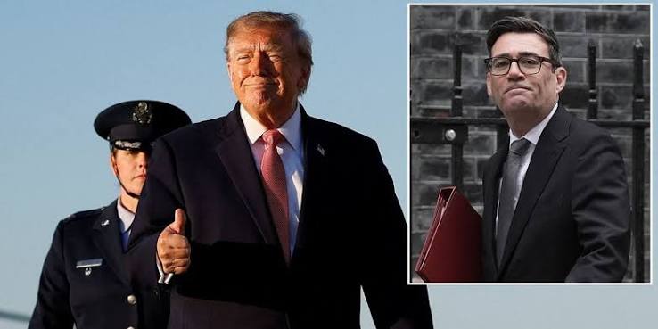Politics news: Donald Trump hails 'great news' of Jackdaw gas field and urges Andy Burnham to go 'full blast'