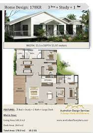 3 Bedroom Study On Poles Or Stumps Plans For Sale 178 Etsy In 2021 Beach House Plans House Plans New House Plans