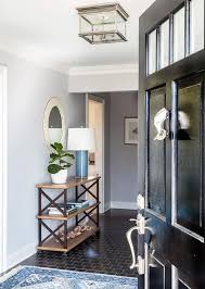 Pros and cons, options, where to buy and prices. Black Brick Floor Tiles With White Grout Transitional Entrance Foyer