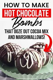 Hot Chocolate Bombs A Fun Twist On Classic Hot Cocoa Recipe In 2020 Chocolate Bomb Diy Hot Chocolate Hot Chocolate