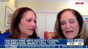 The 25th annual Raleigh Fine Arts Choral Celebration happening this week!  This year's co-chairs, Carol Lynn Foster and Nancy Kenna, pay tribute to  their Mom, who started the event back in 1999!